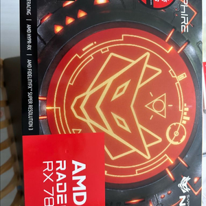 사파이어 7800xt 니트로 팝니다