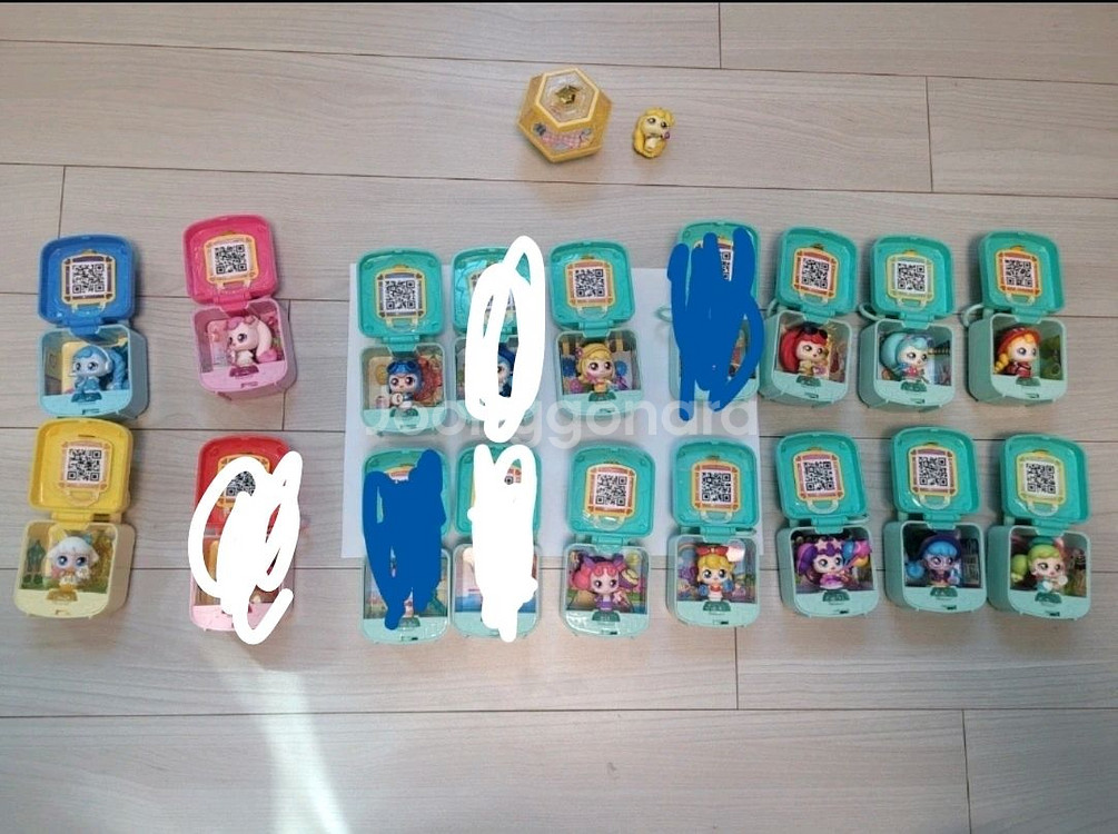 알쏭달쏭 티니핑 피규어 판매 합니다.--0