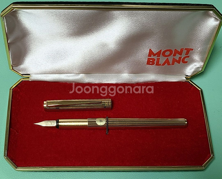 몽블랑 노블레스 만년필 14K--0