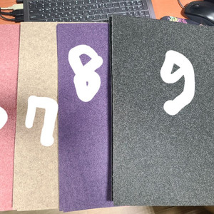 도톰한 펠트지 43*36cm 일괄