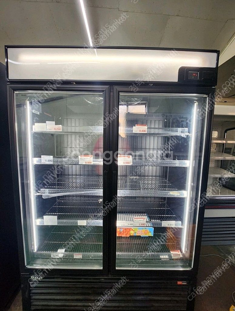 냉동쇼케이스 2도어 간냉식 터보에어--1