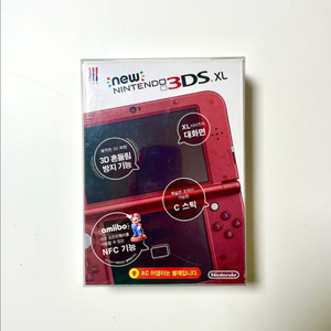 뉴 닌텐도 3ds xl 레드 풀박스셋