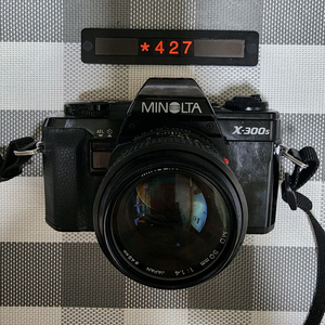 미놀타 X-300 S 필름카메라 1.4 단렌즈