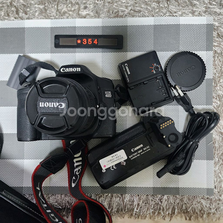 캐논 EOS 40D 디지털카메라 가방 세트--7