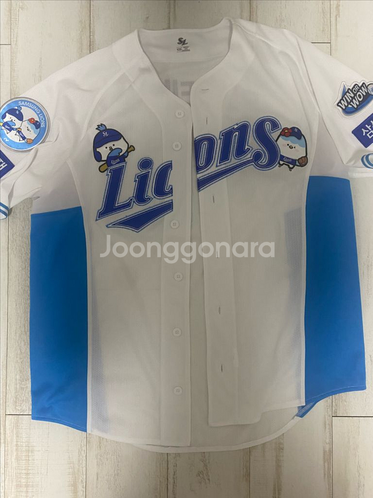 삼성 라이온즈 단똑우 유니폼 105사이즈 원태인 마킹--0