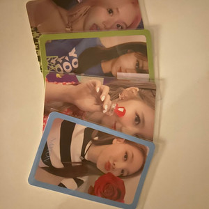 트와이스 팬시(FANCY) 나연 사나 채영 정연 포카
