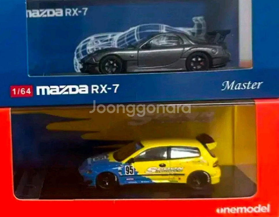 혼다 스푼 시빅/마쯔다 RX7 다이캐스트 아크릴 판매--0