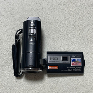 소니 핸디캠 hdr-pj590v 캠코더