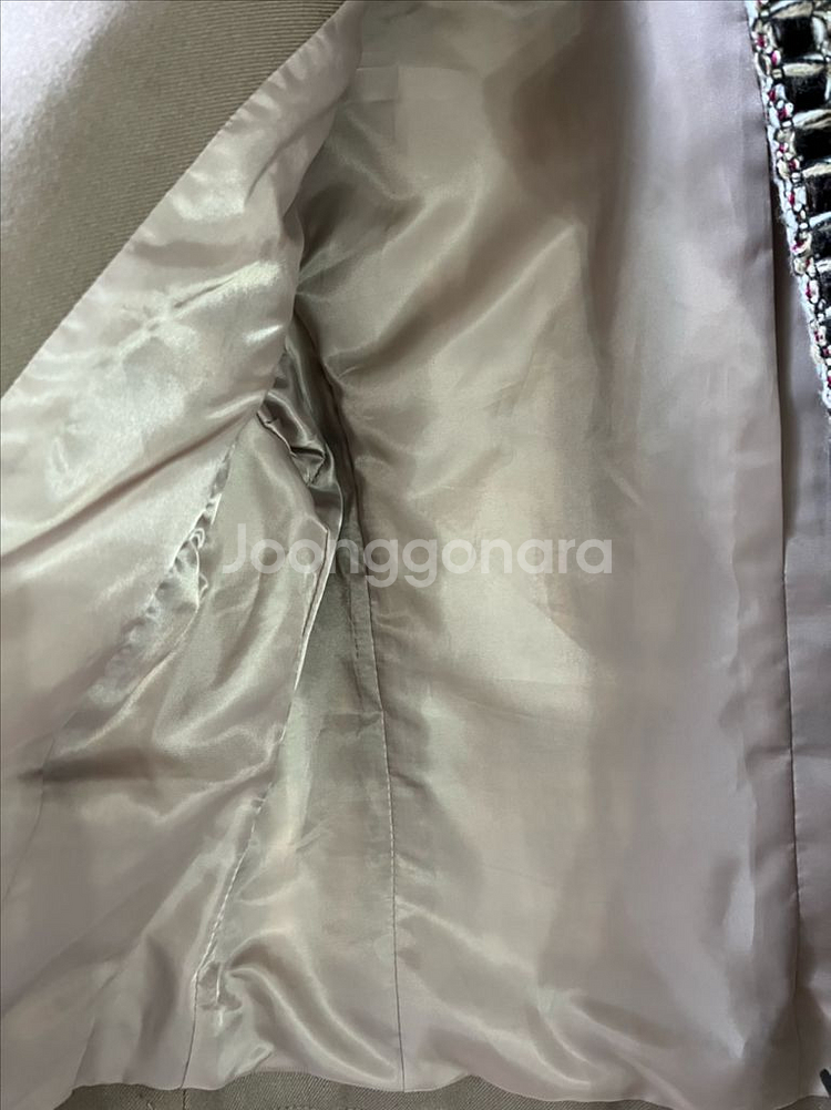 로엠 트위드 자켓 스커트 세트--3