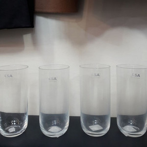 LSA UNO HIGHBALL GLASSES 490ML