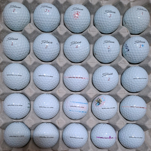 PROV1X A급 타이틀리스트 로스트볼 골프공 25알