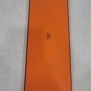 에르메스 오렌지 도마뱀 넥타이