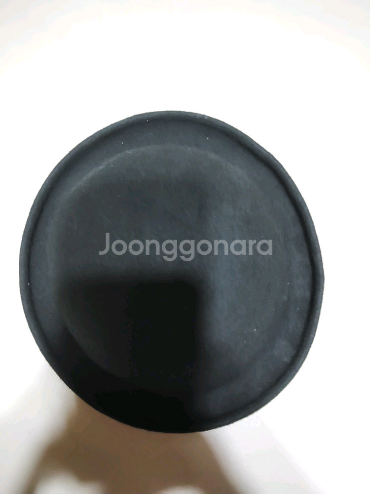 검정색 펠트 소재 중절모--1