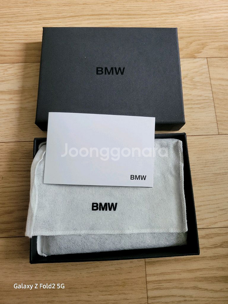 BMW 투톤 반지갑(새상품)--0