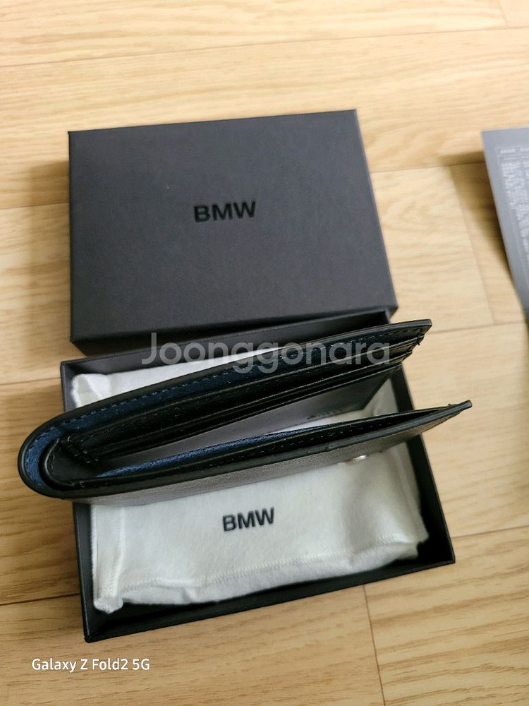 BMW 투톤 반지갑(새상품)--3