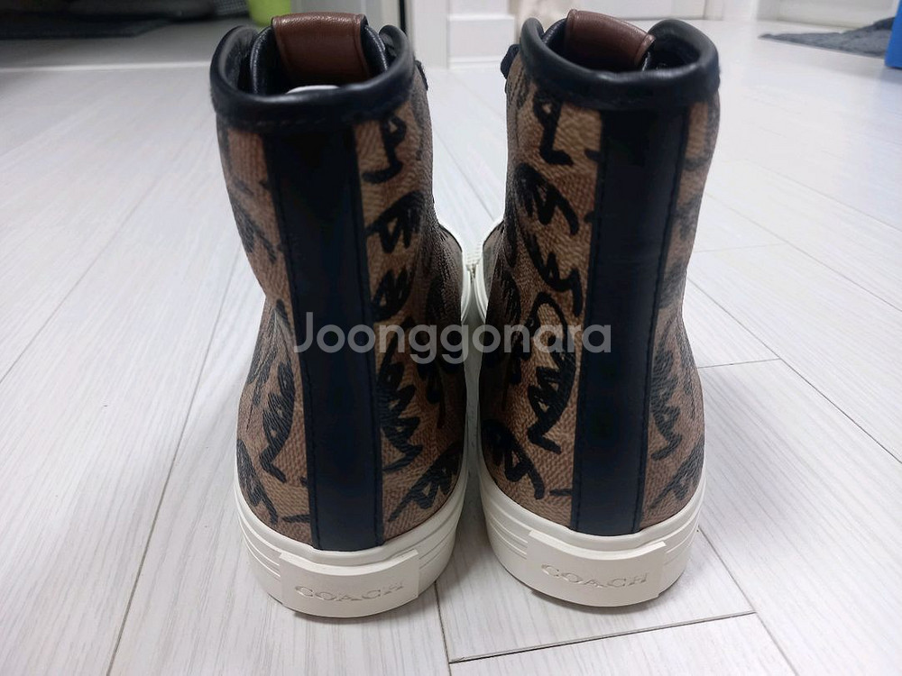 코치 C255 하이탑 스니커즈 새상품 245~250--1