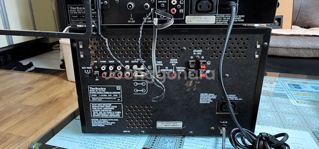 테크닉스 su-x920amp/더블 카세트+st-x930--1