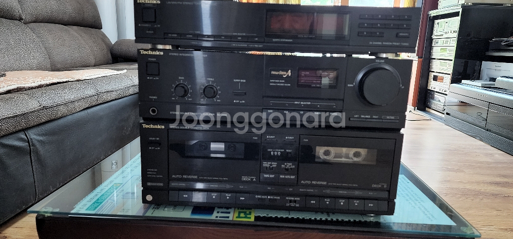 테크닉스 su-x920amp/더블 카세트+st-x930--2