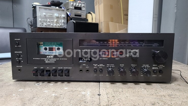 akaiac-3500 대형 급 카세트 데크 내장 리시버--0