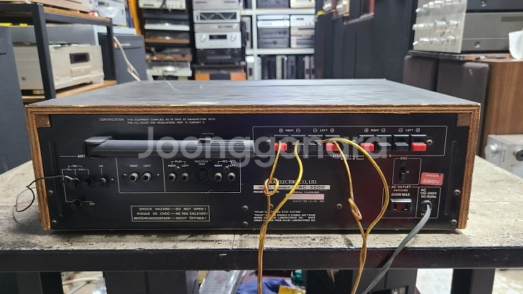 akaiac-3500 대형 급 카세트 데크 내장 리시버--4