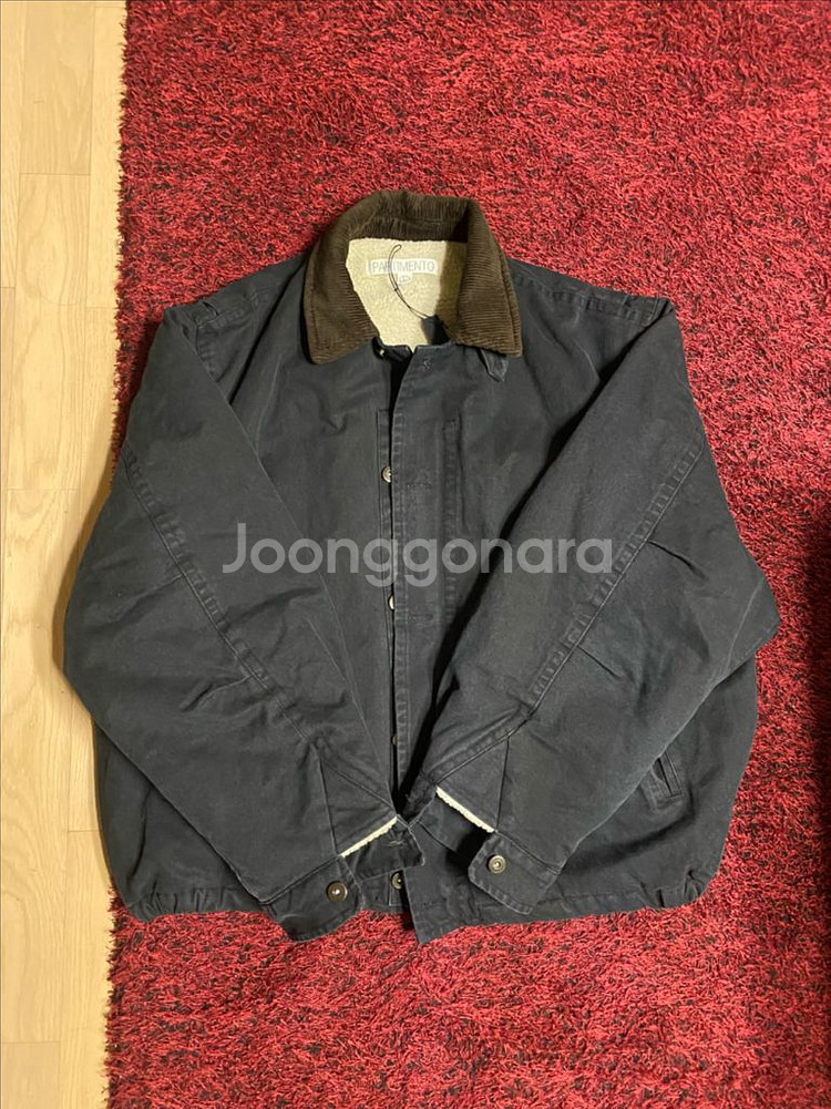 파르티멘토 보아 플리스 VTG 워시드 크루 자켓 판매--1