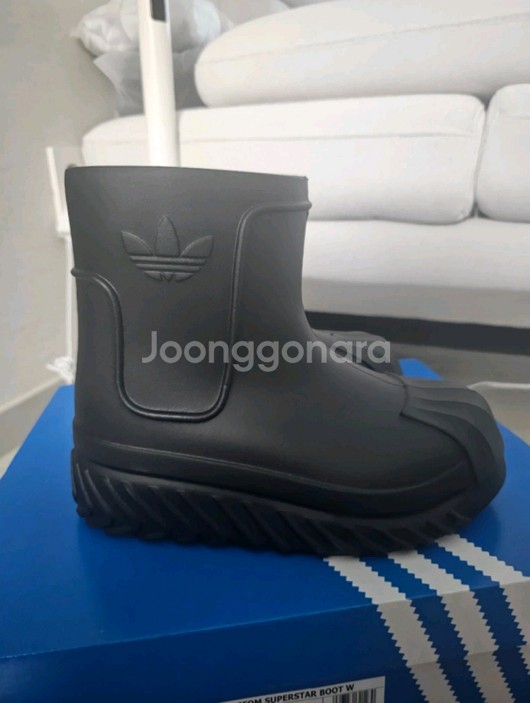 아디다스 아디폼 슈퍼스타 레인부츠 235 새상품--0