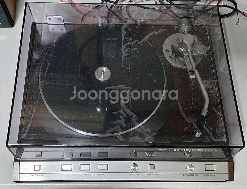 데논 DP-70L 반자동 턴테이블--3