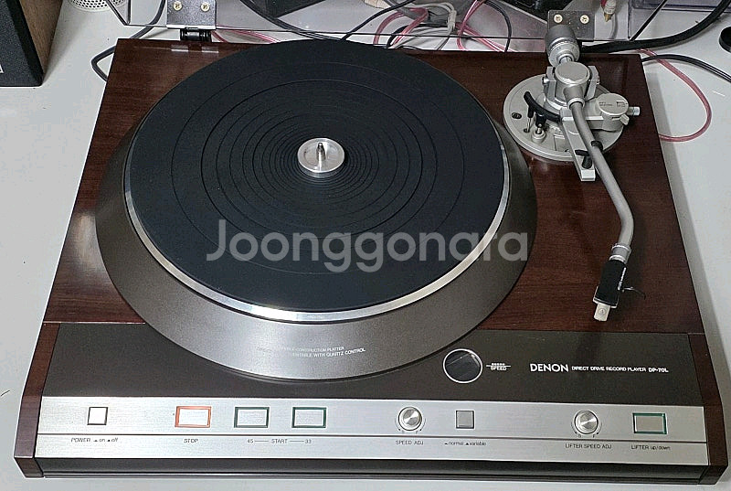 데논 DP-70L 반자동 턴테이블--8