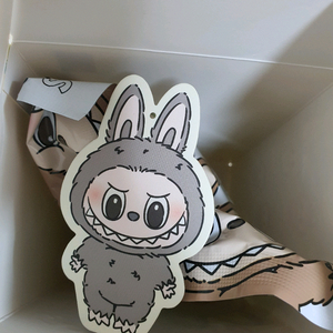 라부부 마카롱 로제키링 참깨