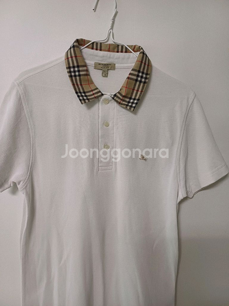 명품 여성 버버리 반팔 카라티셔츠 (95)--1