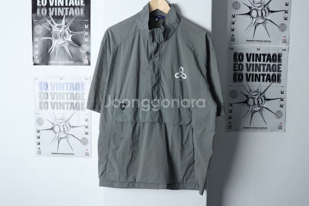 (XL) 블랙야크 반팔 티셔츠 반집업 아노락 방풍--4