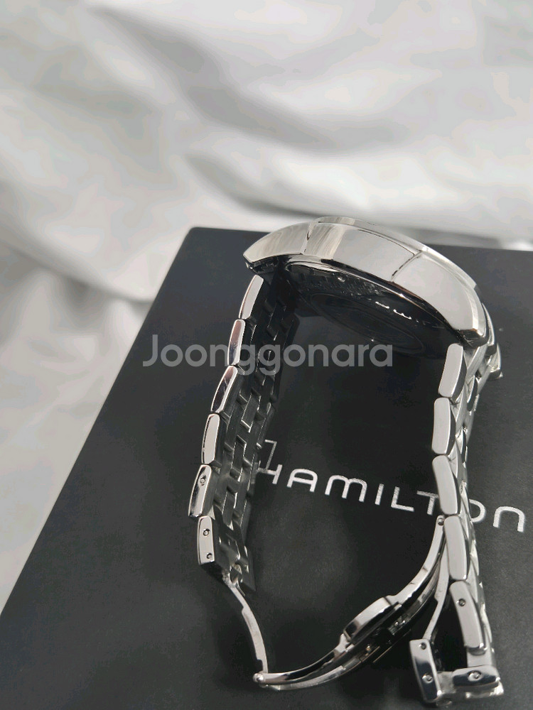 해밀턴 재즈마스터 크로노그래프 오토매틱 시계--4