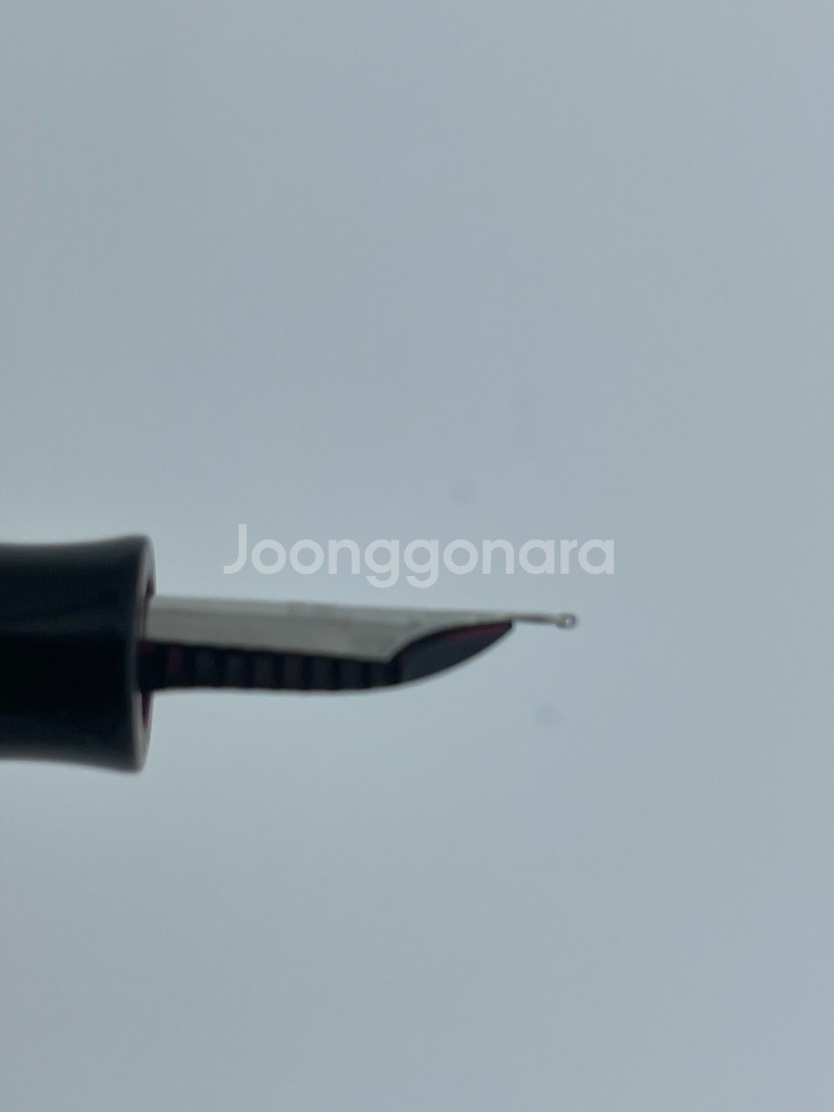 파카 만년필 파케트 그린 마블 스틸 F닙--4