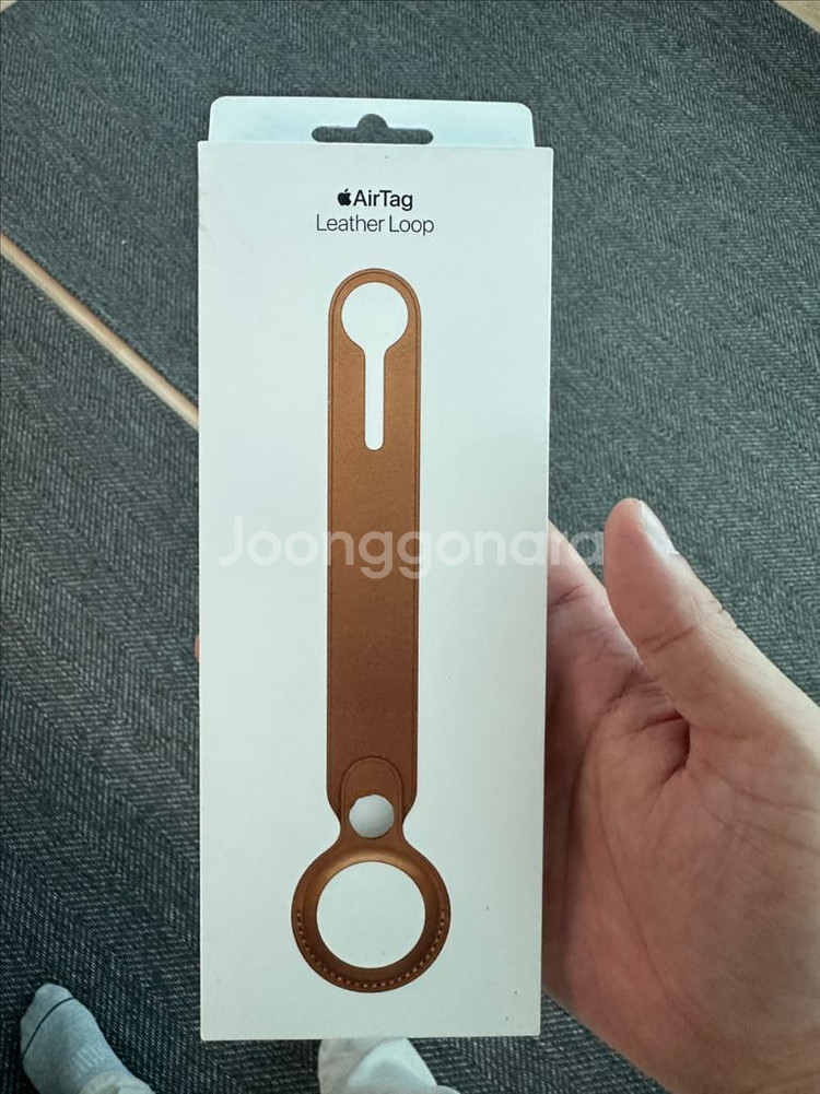 애플 에어태그 가죽루프 미개봉 새제품--0