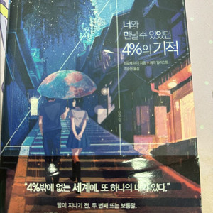 너와 만날수 있었던 4%의 기적
