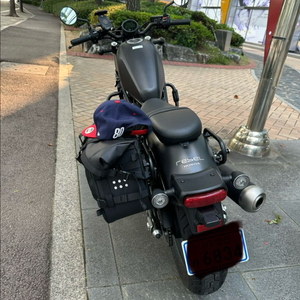 혼다 레블500 방수 사이드백 판매합니다