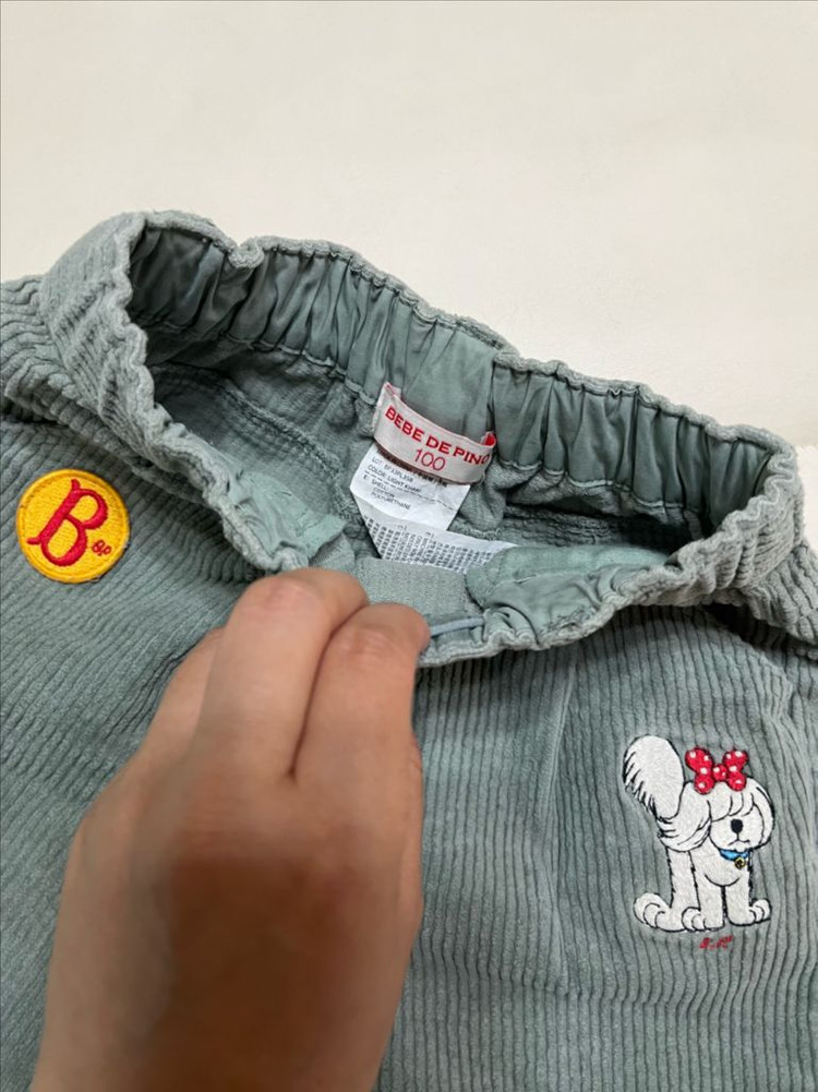 베베드피노 골덴 바지 100--2