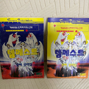 창세기전 외전2 템페스트 가이드북 세트 팝니다.