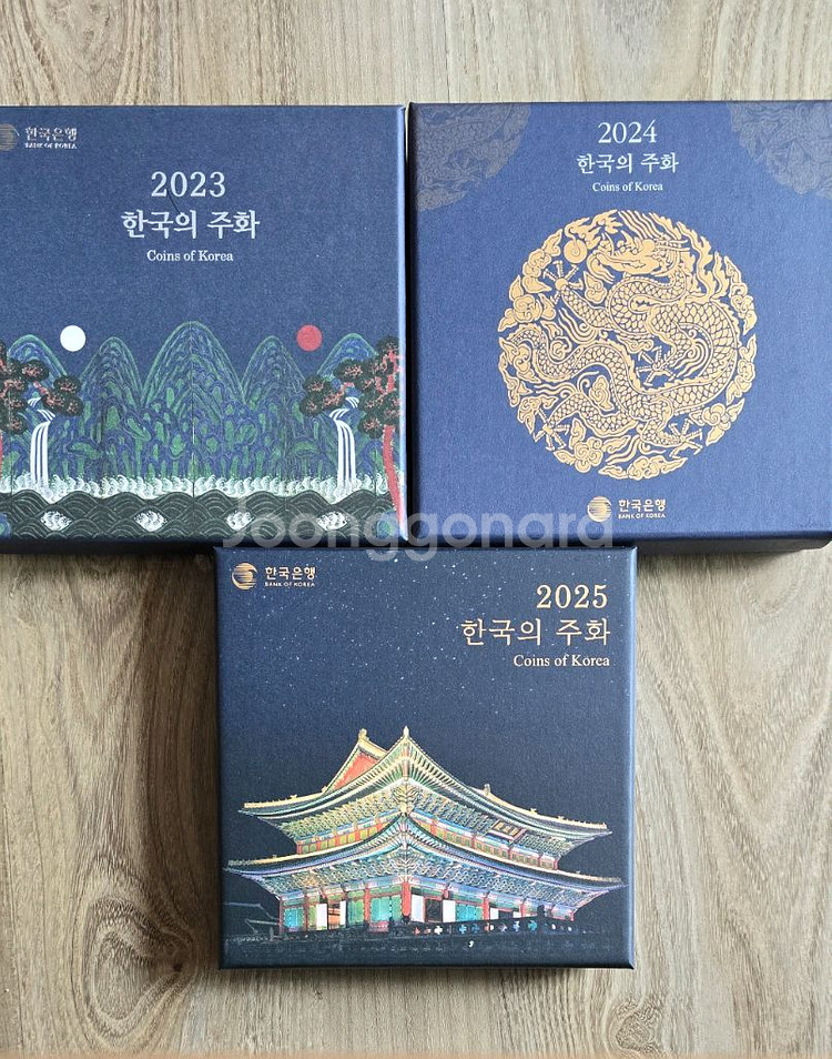 한국은행 현용 주화세트--0