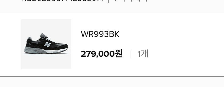 뉴발란스993 블랙 245--2