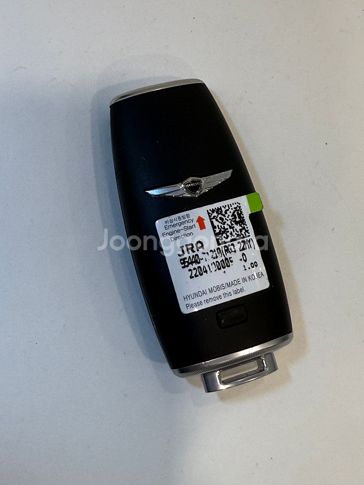 제네시스 GV70 GV80 G70 G80 정품 중고키--1