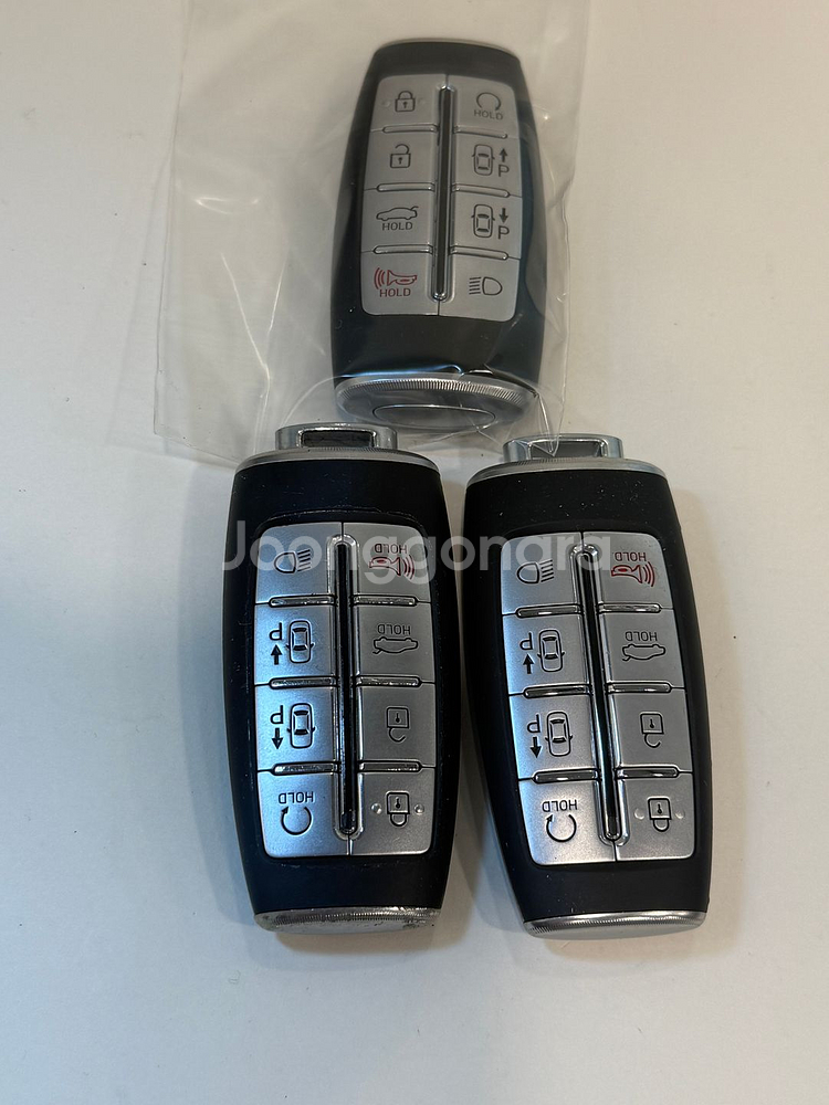 제네시스 GV70 GV80 G70 G80 정품 중고키--3