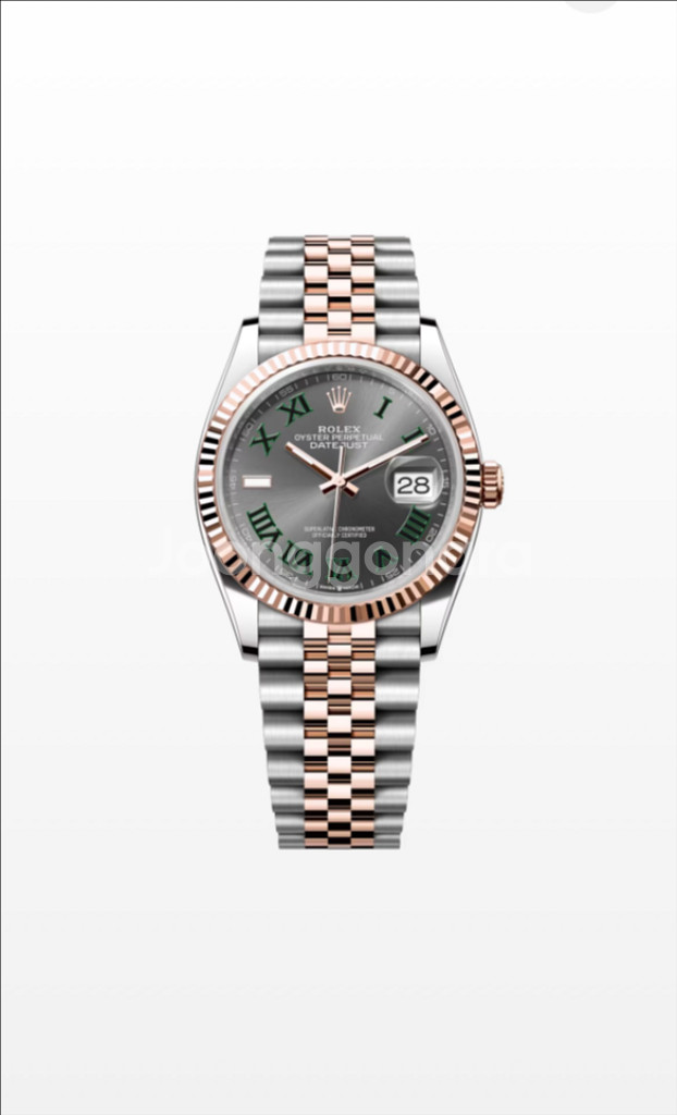 롤렉스 윔블던 18k베젤 로즈골드 콤비 36mm--7