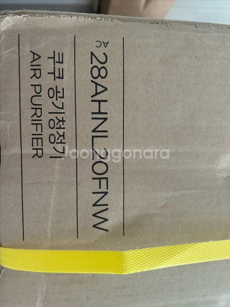 쿠쿠 인스퓨어 공기 청정기 새상품 팝니다--1