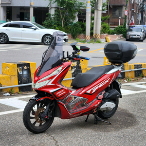 20년식 pcx125 레드컬러 배달튜닝셋팅 상태좋아요!