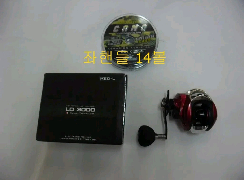 쭈꾸미,갑오징어루어대+외핸들11볼베이트릴+합사 이미지