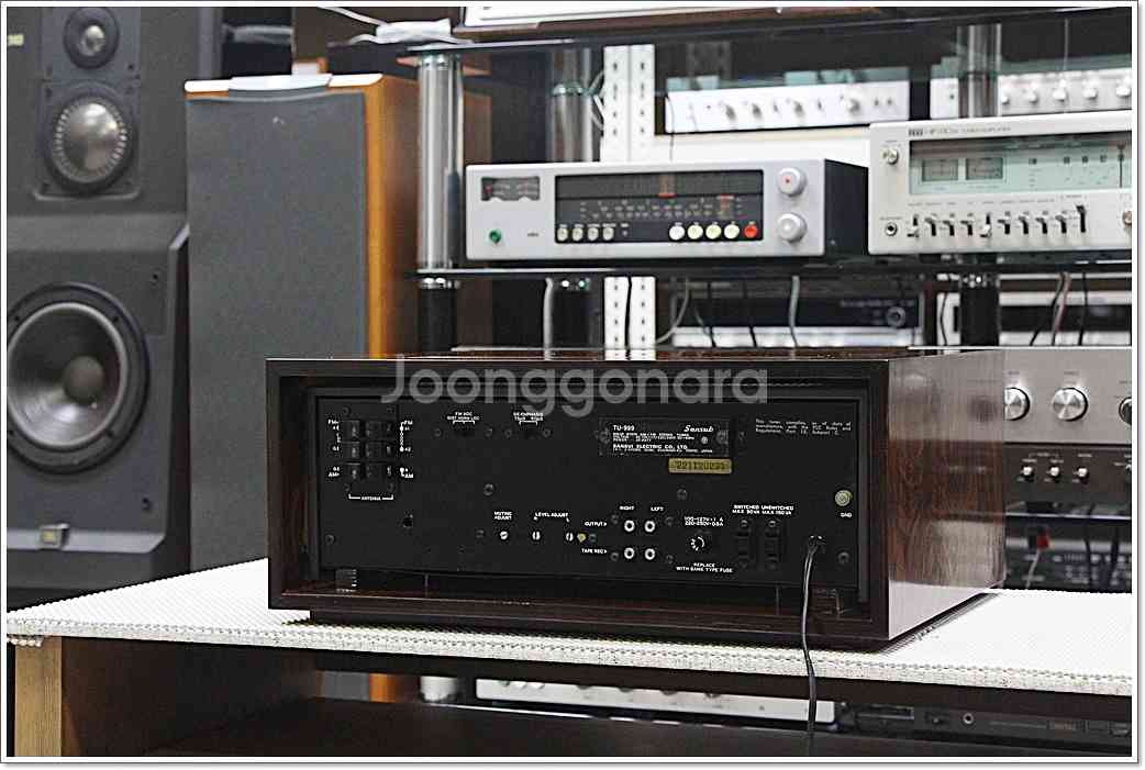 산수이 고급형 명기 아날로그 튜너 모델 TU-999--8