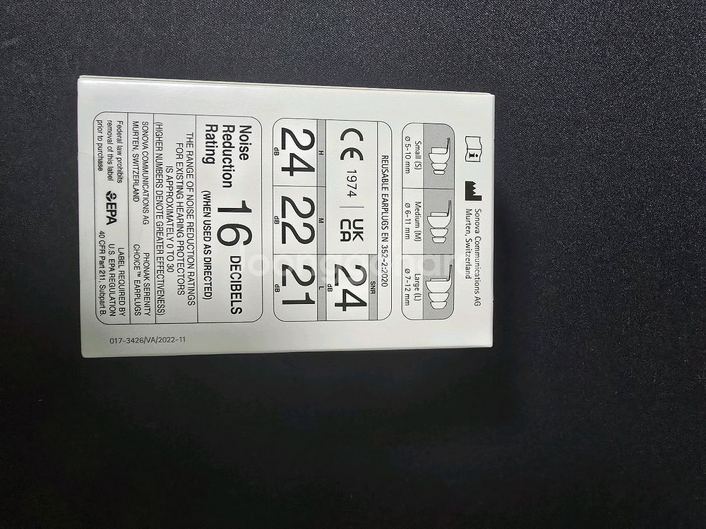 [새상품] 포낙 세레니티 초이스 소음방지 공업용--1