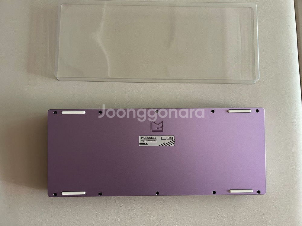 몬스긱 M3 퍼플 QMK VIA 글로벌 버전--1
