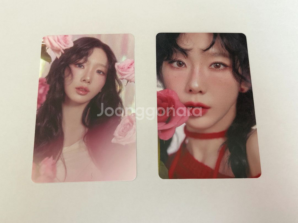 태연 일본 텐스 포카 교환, 판매--0